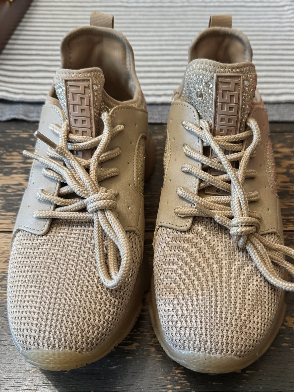 Steve Madden Women's Ganzo-R Rhinestone Sneakers